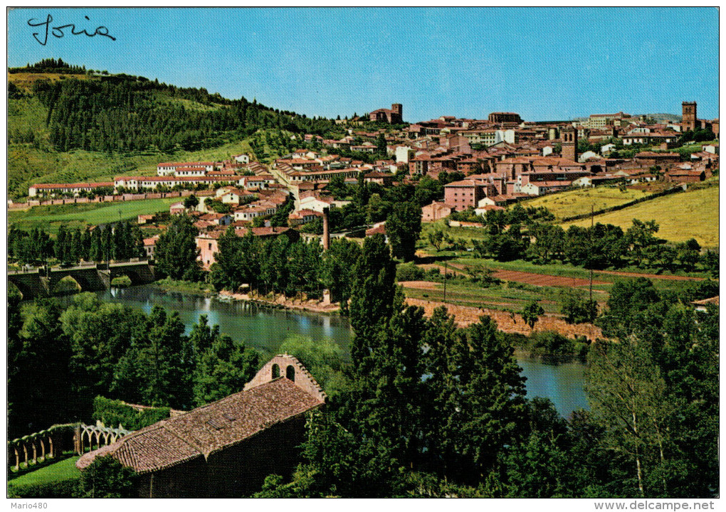 SORIA  RIO  DUERO  Y  VISTA  PARCIAL    (NUOVA) - Soria