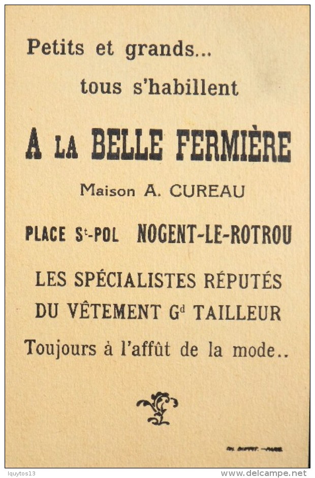 A La BELLE FERMIERE - CHROMO & IMAGE - ALI-BABA - Qu'est-ce Qu'il Guette ? - En TBE - Autres & Non Classés