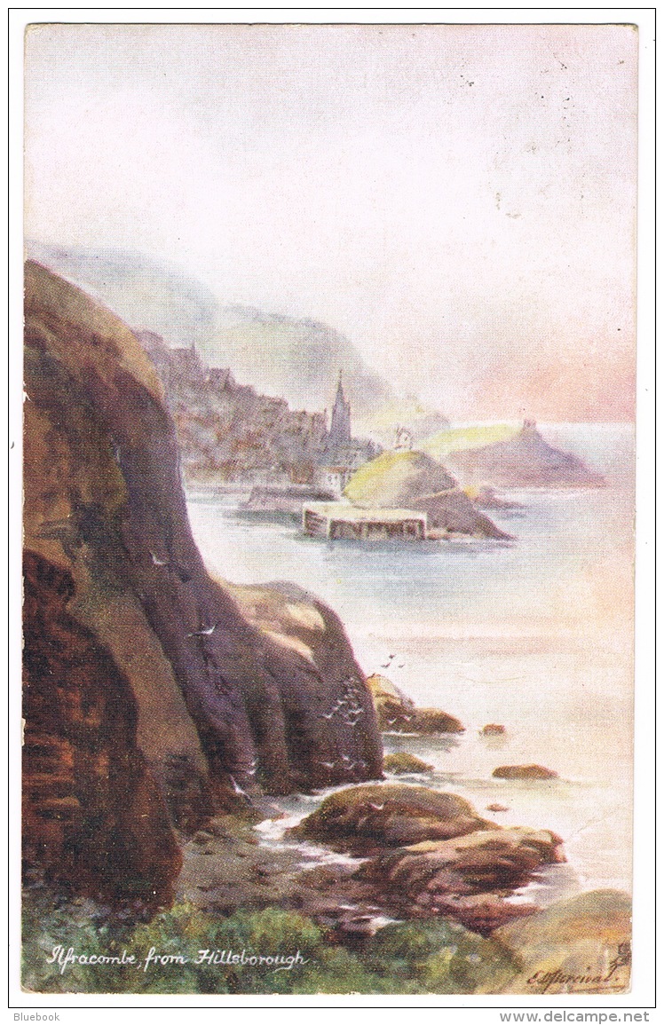 RB 1121 -  Raphael Tuck 1907 Postcard Ilfracombe Devon - Good Chew Magna Postmark Somerset - Ilfracombe