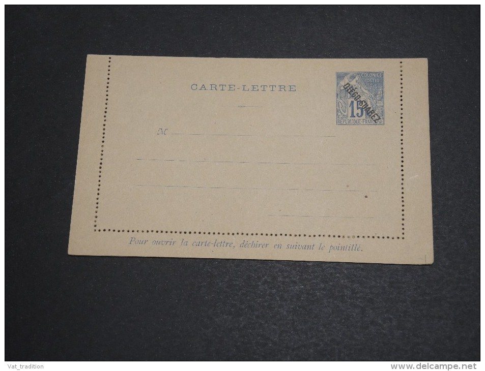 FRANCE / DIEGO SUAREZ - Entier Postal  Type Alphée Dubois - A Voir - L  3915 - Lettres & Documents