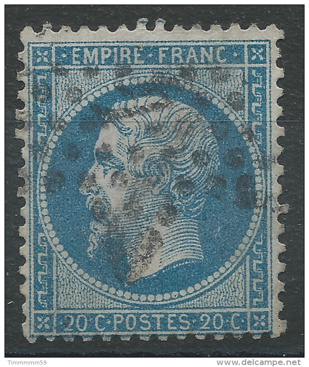 Lot N°32483  N°22, Oblit étoile Chiffrée 4 De PARIS (R.d'Enghein) - 1862 Napoleon III