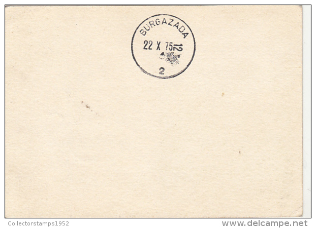 50226- ERDEK VIEW, BOATS, KEMAL ATATURK, POSTCARD STATIONERY, 1975, TURKEY - Postal Stationery