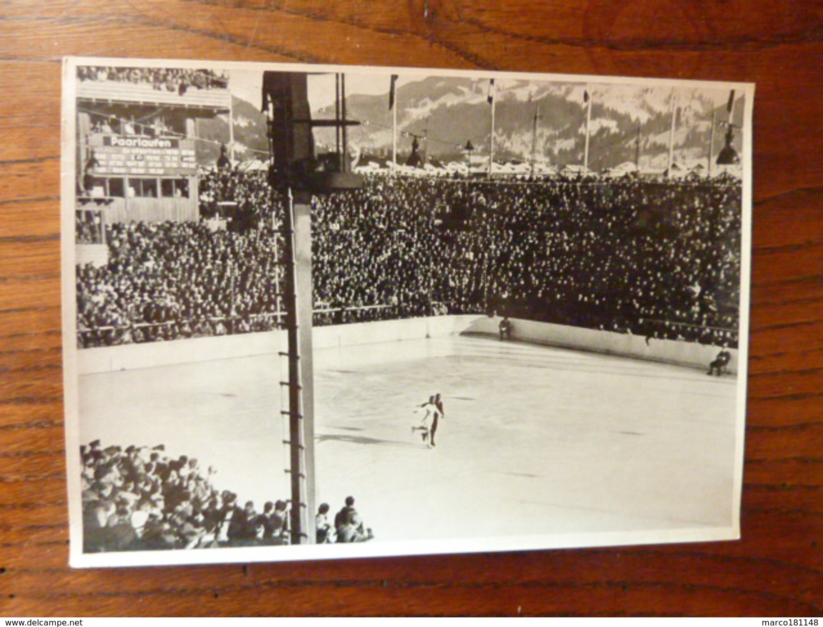 OLYMPIA 1936 - Band 1 - Bild Nr 74 Gruppe 55 - Patinage Maxie Herber Et Ernst Baier - Deportes