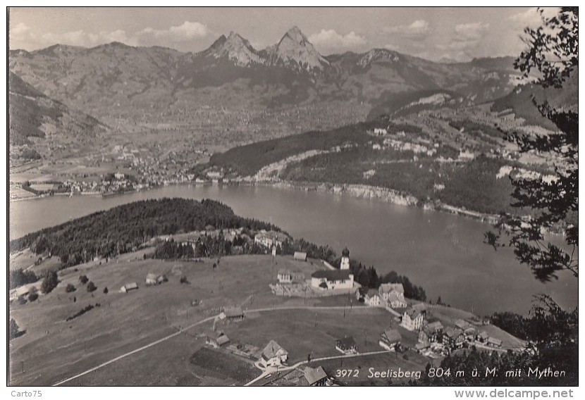 Suisse - Seelisberg ü M. Mit Mythen - Vue Panoramique - Seelisberg