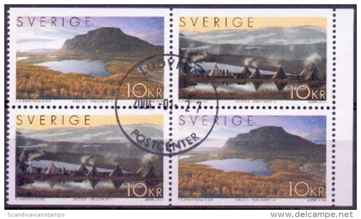 ZWEDEN 2004 Lapland HBL GB-USED - Oblitérés