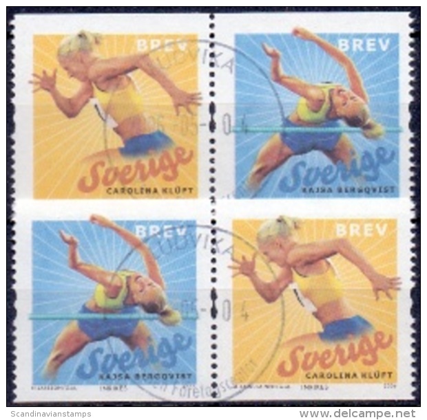 ZWEDEN 2006 Zweedse Sporters Paren GB-USED - Used Stamps