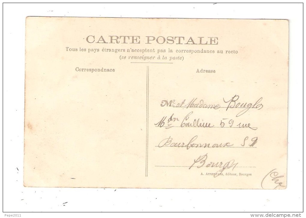 CPA 18 SAINT FLORENT Concours De Pêche Du 13 Juillet 1905 En Plein Concours Animation Pêcheurs - Saint-Florent-sur-Cher