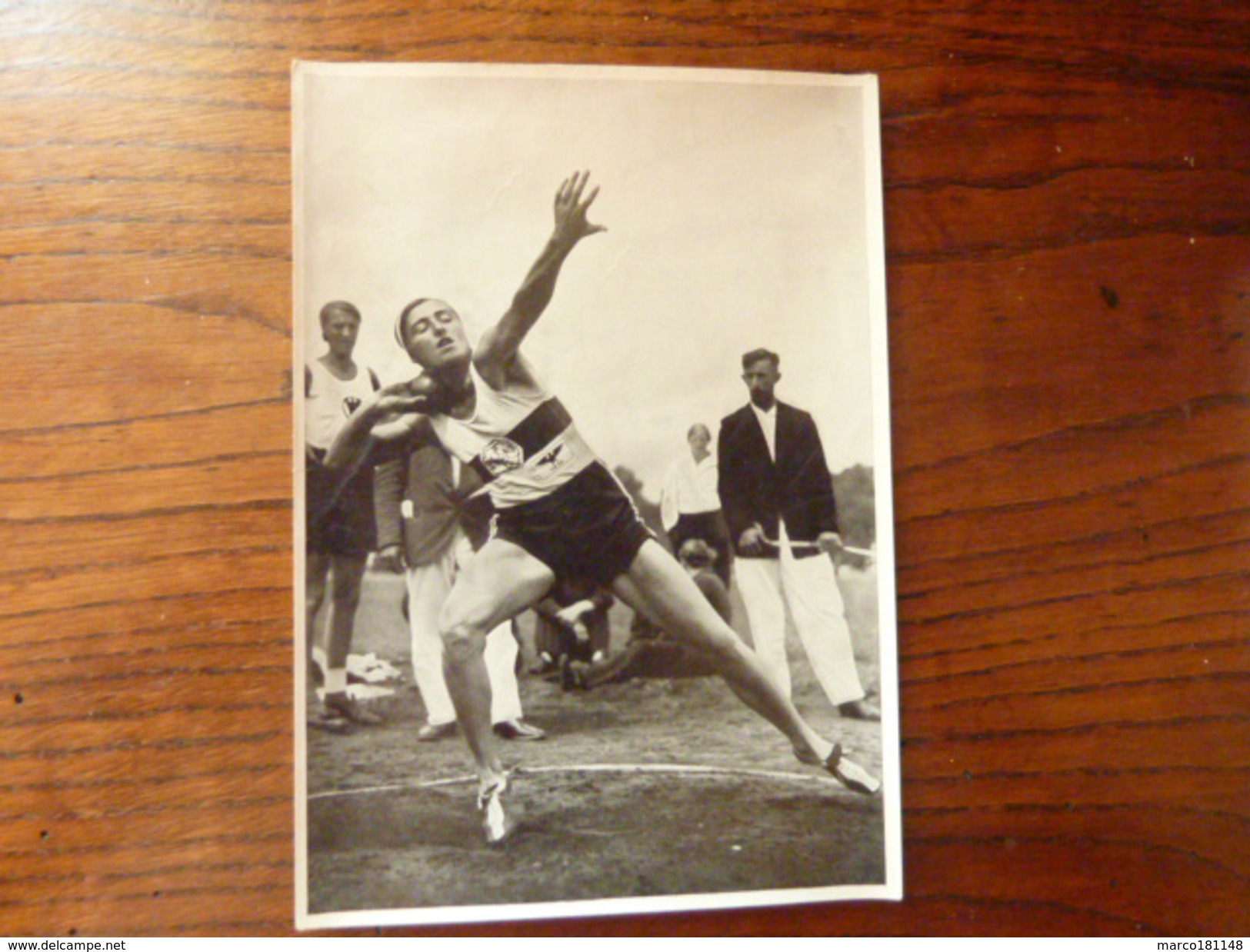 OLYMPIA 1936 - Band 1 - Bild Nr 136 Gruppe 55 - Gisela Mauermayer Au Poids - Deportes