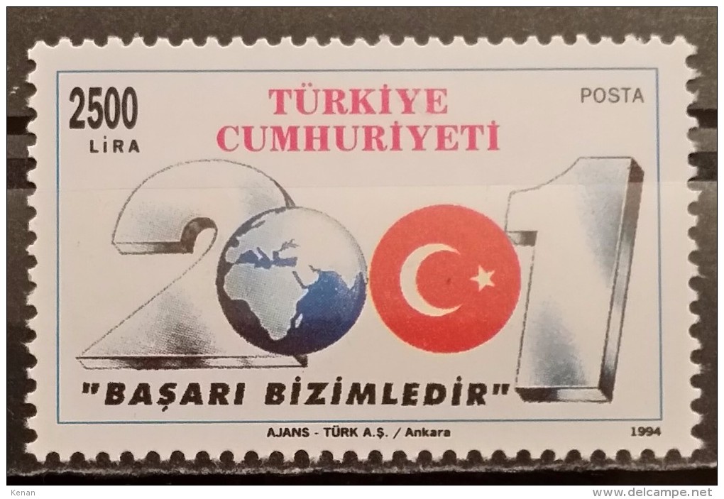 Turkey, 1994, Mi: 3028 (MNH) - Neufs