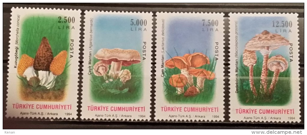 Turkey, 1994, Mi: 3032/35 (MNH) - Nuevos