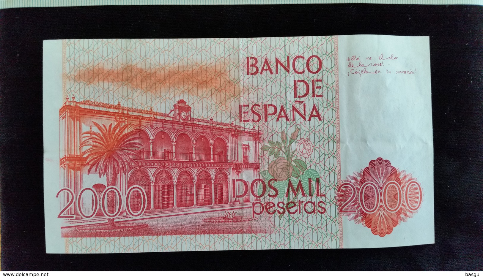 Billet De 2000 Pesetas  1980, - [ 4] 1975-… : Juan Carlos I