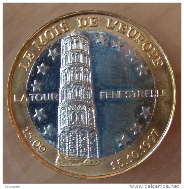 1,5 Euro Source De L´Aqueduc DE L´UZES  Tour Fenestrelle 1997 Bicolore - Euro Van De Steden