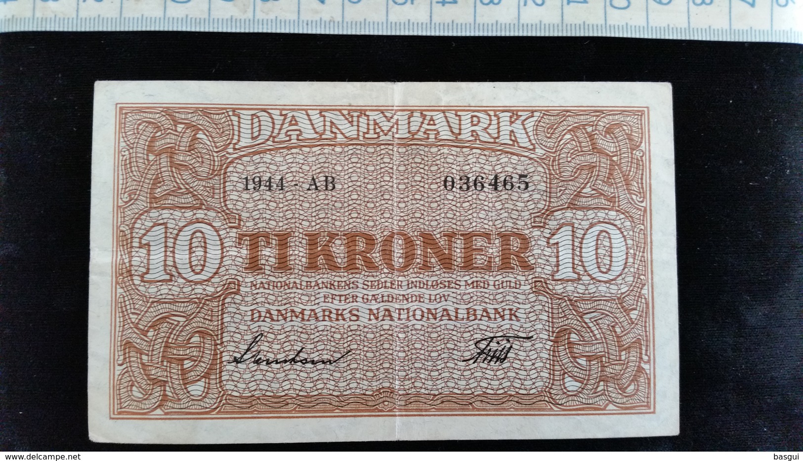 Billet De 10 Kroner Danmark, - Dinamarca