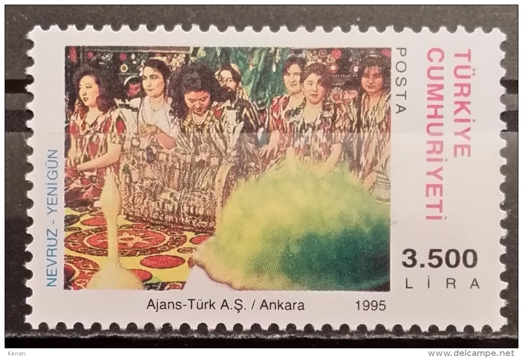 Turkey, 1995, Mi: 3043 (MNH) - Neufs