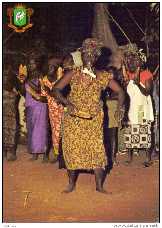 VÖLKERKUNDE / Ethnic - COTE D´IVORE, Ambiance - Elfenbeinküste