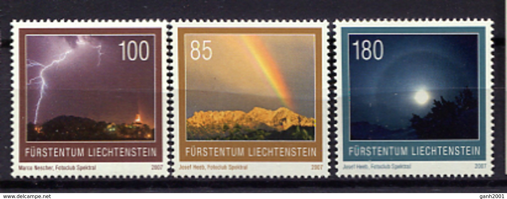 Liechtenstein 2007 / Meteorology MNH Meteorología Meteorologie / Jj28  31 - Clima & Meteorologia