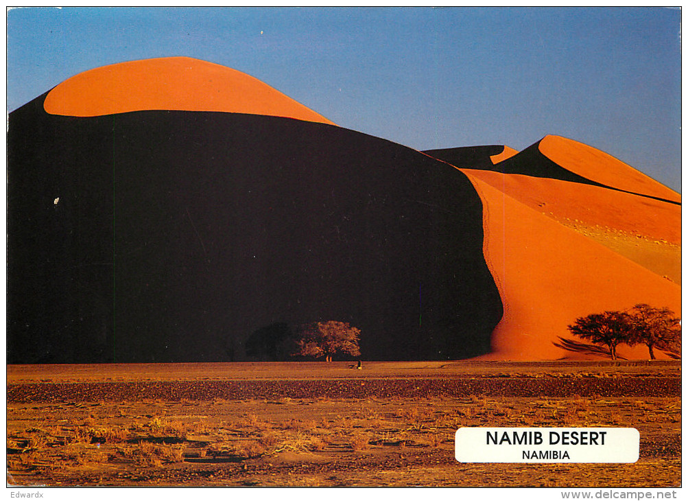 Namib Desert, Namibia Postcard Posted 1998 Stamp - Namibia