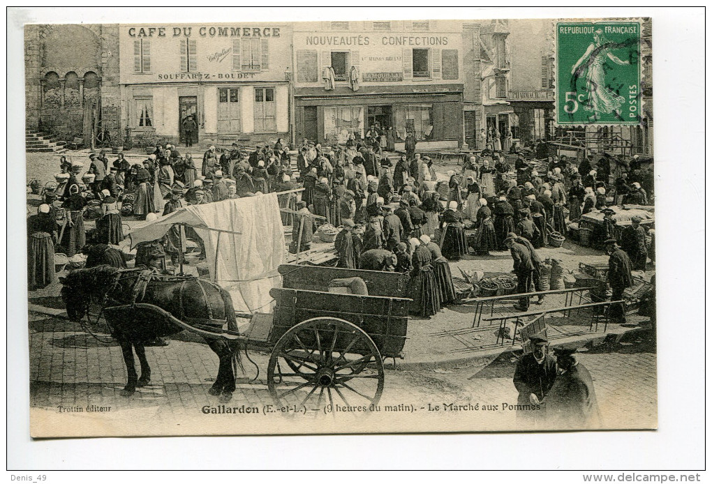 Gallardon Marché Aux Pommes - Autres & Non Classés