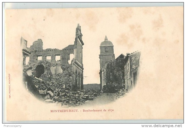 12480 - MONTMEDY - BOMBARDEMENT DE 1870 - Montmedy