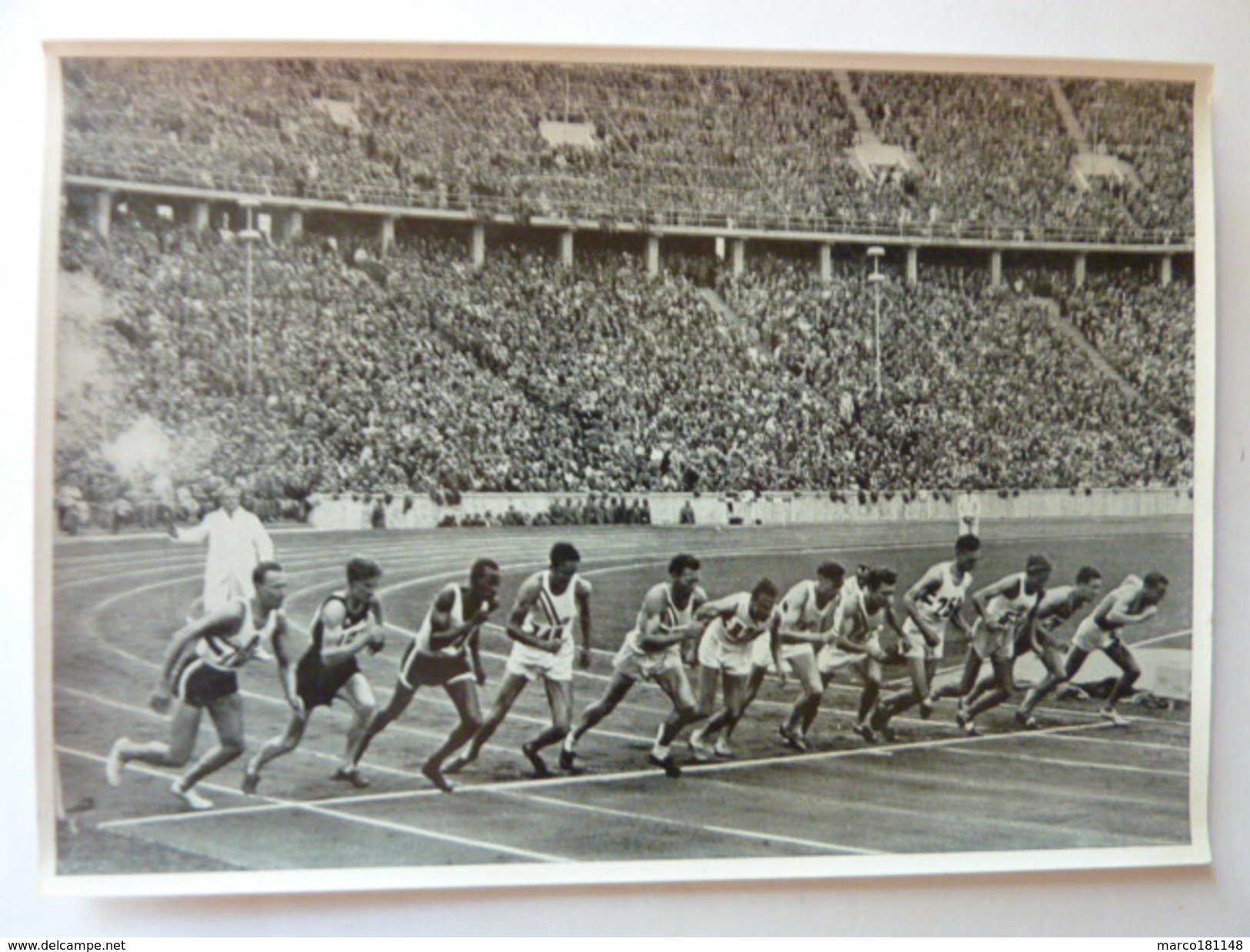 OLYMPIA 1936 - Band II - Bild Nr 39 Gruppe 59 - Départ Du 1500 M - Deportes