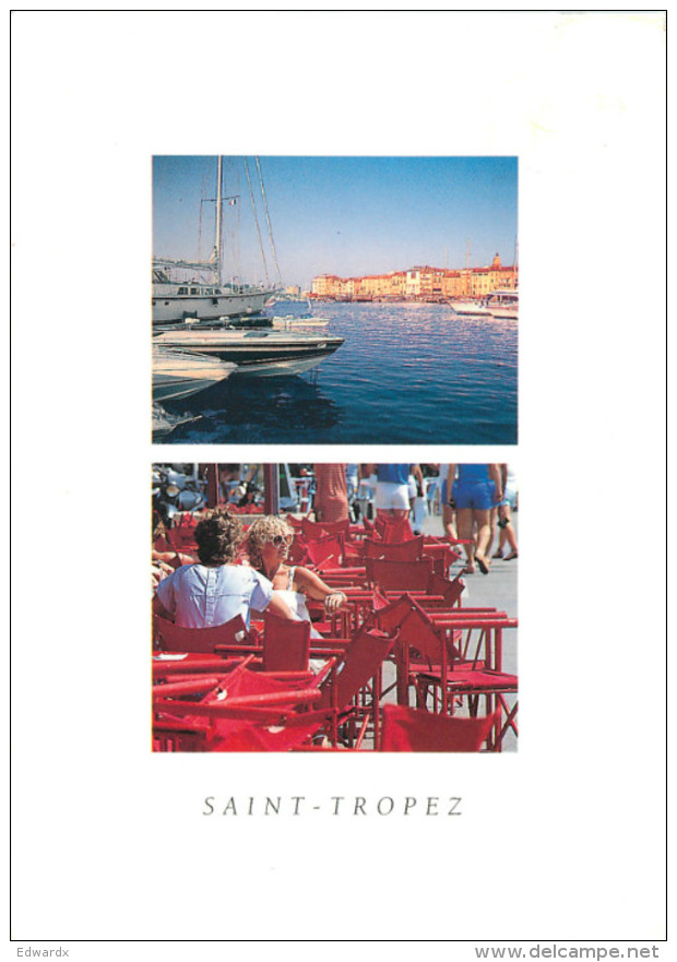 Saint-Tropez, Var, France Postcard Posted 1993 Stamp - Saint-Tropez