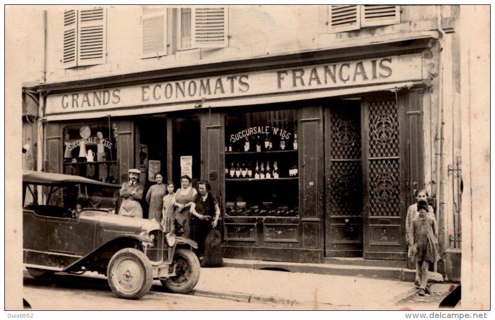 Grands Economats Francais Boutique Animée Voiture Succursale 135 S Fourrier ( Saint Loup Semouse N 6 )trace Usure - A Identifier