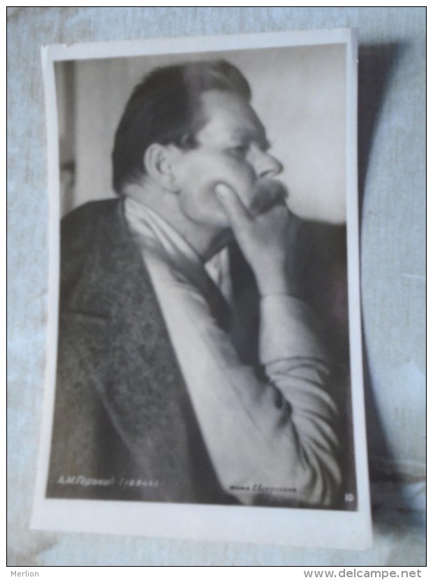 D140993  RUSSIA  Moscow  - MAXIM GORKY  1934  Photo Evzerihina -REAL PHOTO PC Issued In 1936 - Rusia