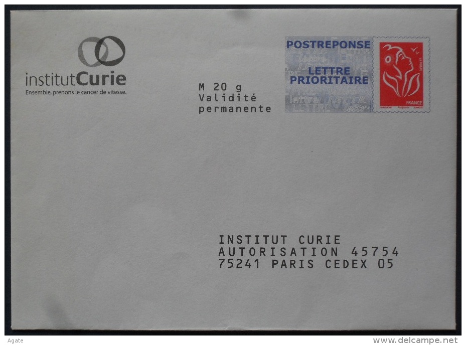PAP Réponse - Institut Curie 08P043 - Prêts-à-poster:Answer/Lamouche