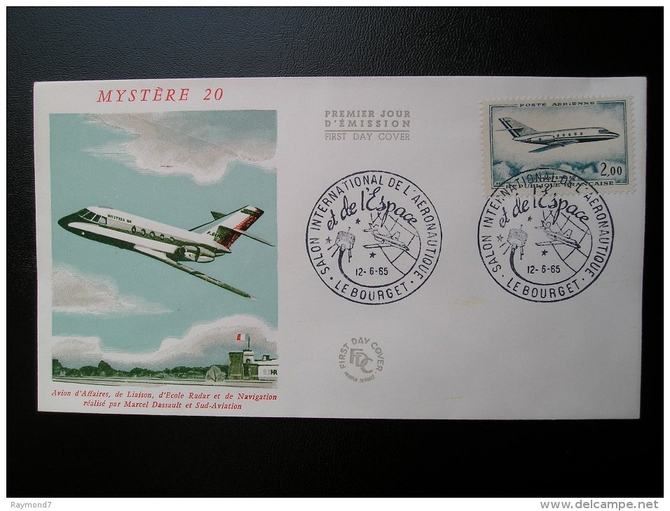 PA 42  Mystère 20  1965  Le Bourget - 1960-1969