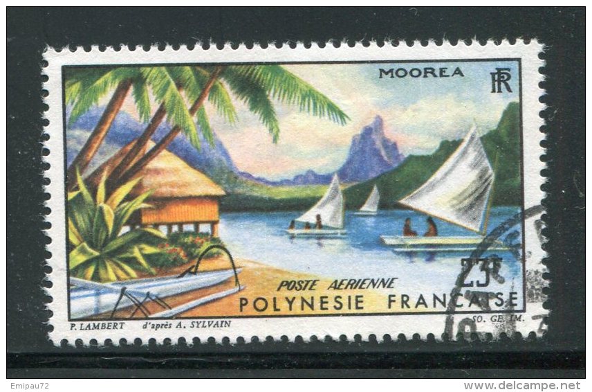 POLYNESIE- P.A Y&T N°9- Oblitéré - Used Stamps