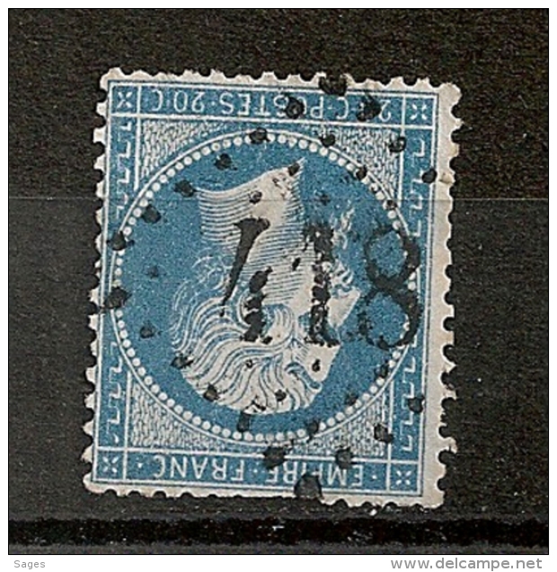 GC 418 BELABRE Indre. - 1862 Napoleon III