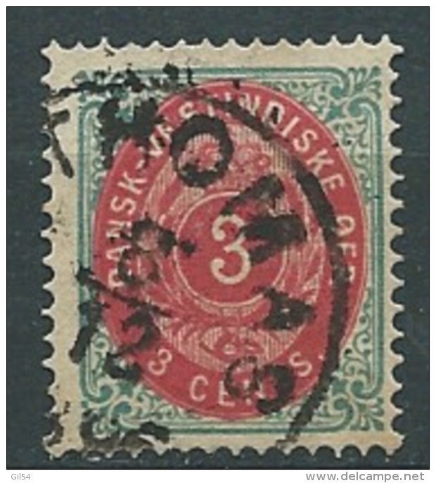 Antilles Danoises  -- Yvert N° 6 Oblitéré Ava1026 - Denmark (West Indies)