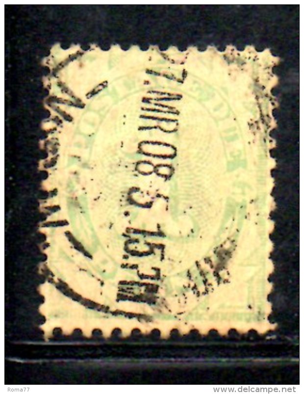 T814 - AUSTRALIA , Gibbons N. D45 Usato . Dent 11 1/2 X 12 . SEGNATASSE - Postage Due