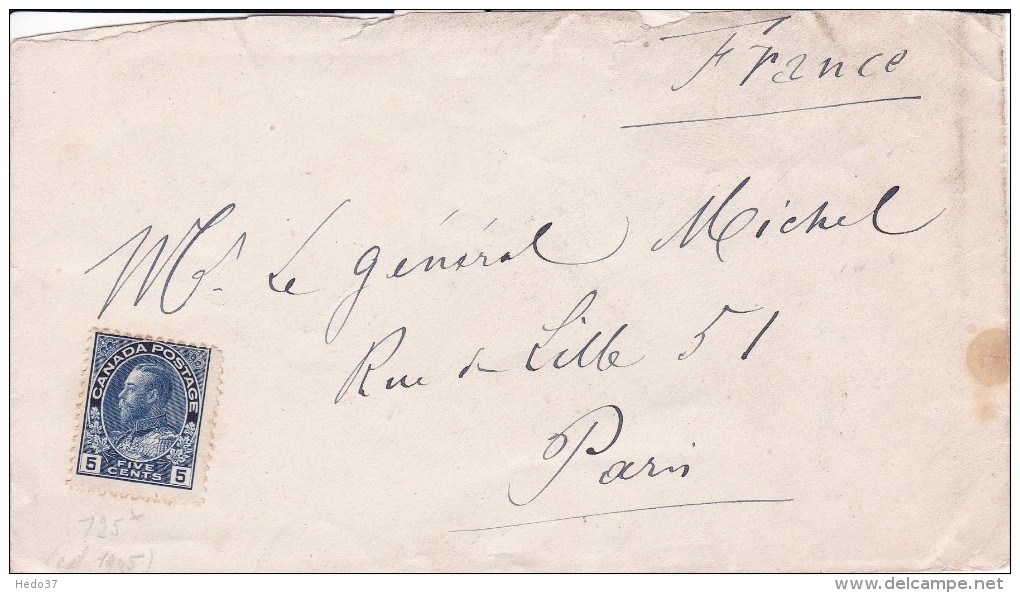 Canada - Lettre - Storia Postale