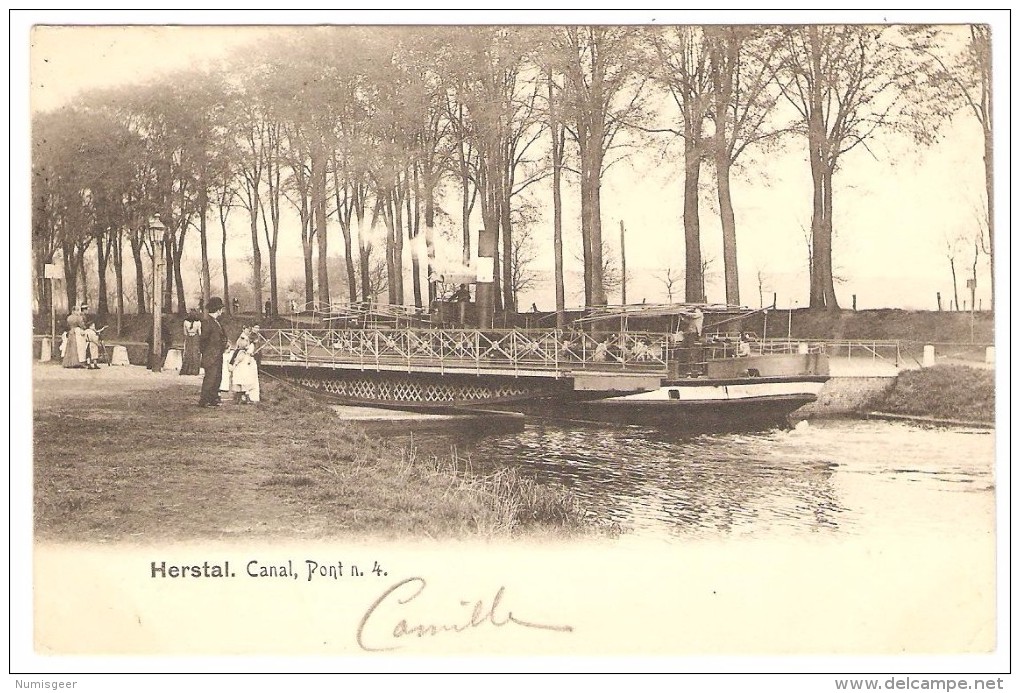 HERSTAL   ---  Canal, Pont N. 4. - Herstal