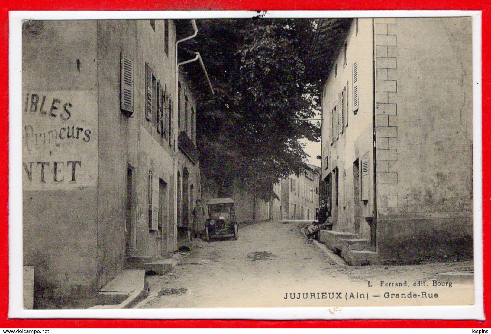 01 - JUJURIEUX --  Grande Rue - Unclassified