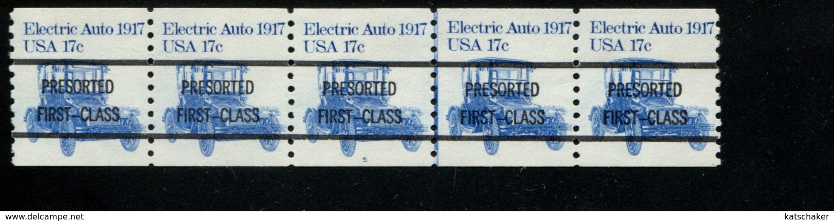 402801525 USA DB 1981 POSTFRIS MINT NEVER HINGED POSTFRISCH EINWANDFREI SCOTT 1906A PCN5 PLATE 5 TYPE 1 ELECTRIC AUTO - Roulettes (Numéros De Planches)