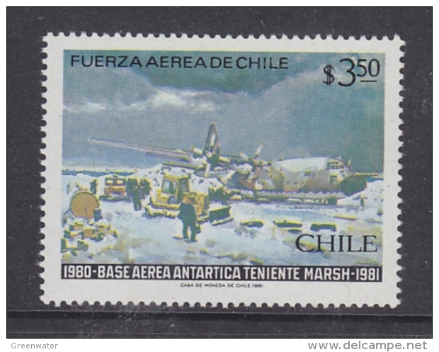 Chile 1981 Antarctica / Base Teniente Marsh 1v ** Mnh (32615X) - Chile