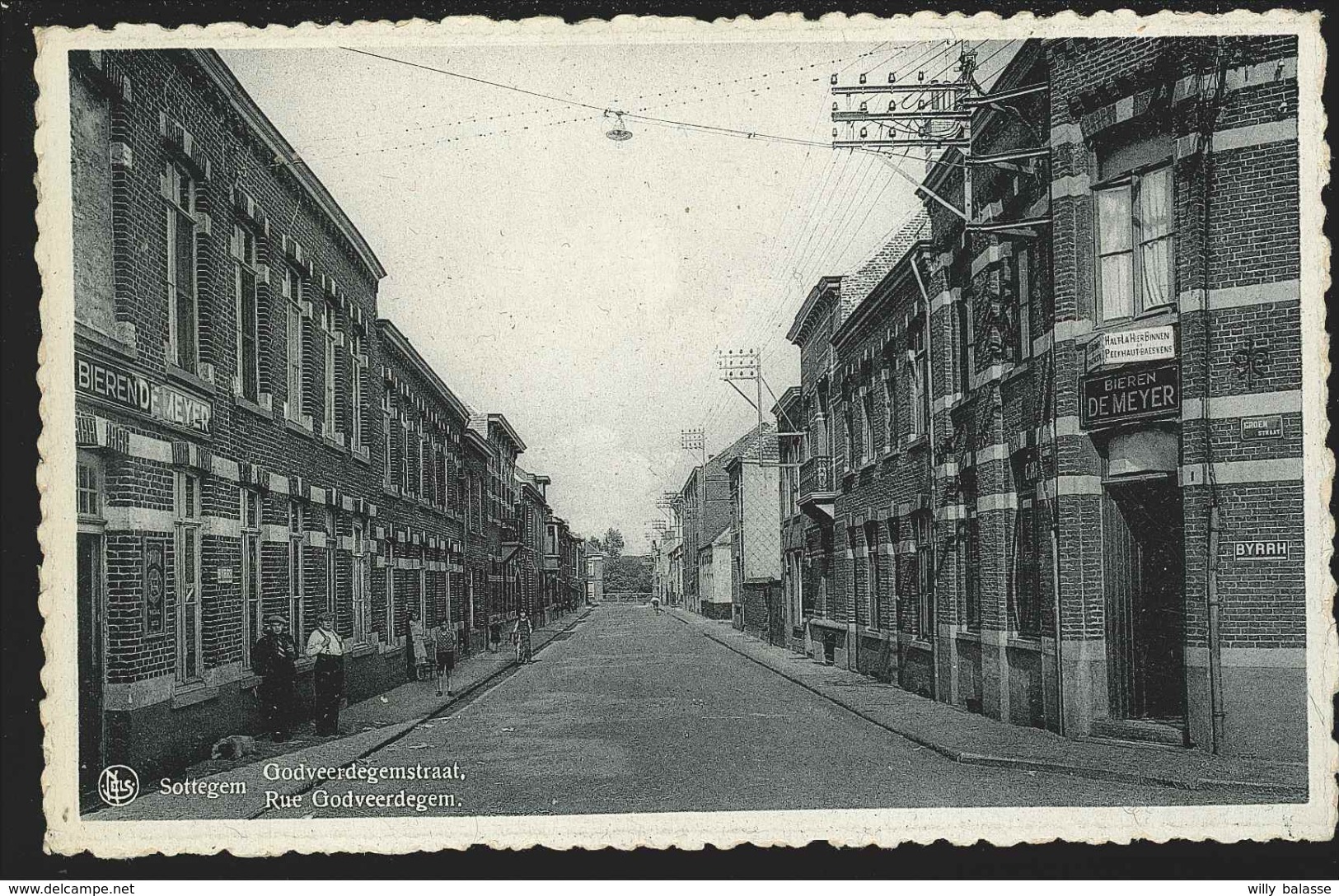 +++ CPA - ZOTTEGEM - SOTTEGEM - Rue Godveerdegem - Godveerdegemstraat - Nels Bromurite  // - Zottegem