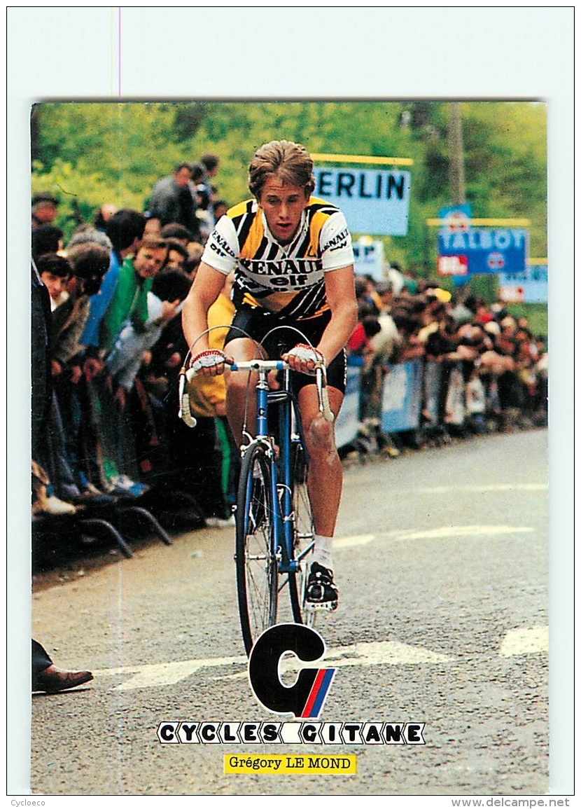 Gregory LE MOND, Greg LEMOND . 2 Scans. Cyclisme. Renault Elf - Ciclismo