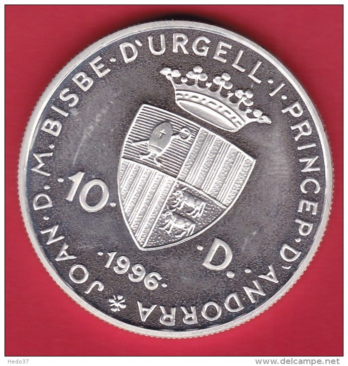 Andorre - Médaille Argent 1996 - Andorre