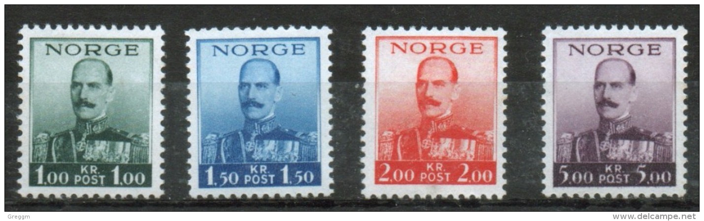 Norway Set Of Stamps To Celebrate King Haakon VII. - Ongebruikt