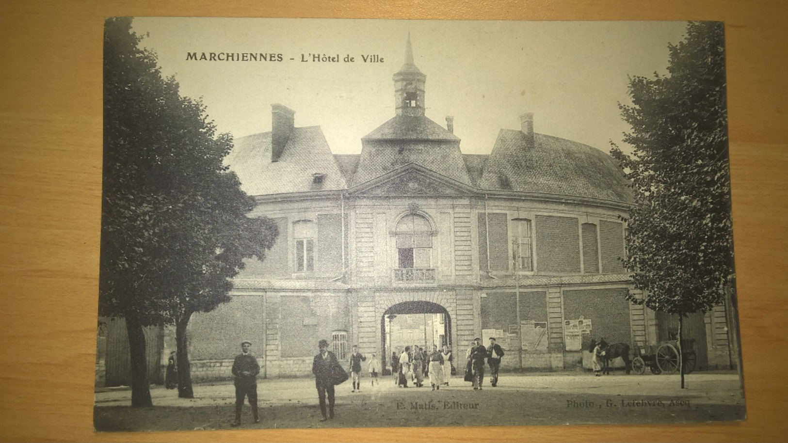 CPA MARCHIENNES (NORD) L'Hôtel De Ville - Autres & Non Classés