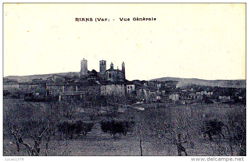 83 RIANS / VUE GENERALE - Rians