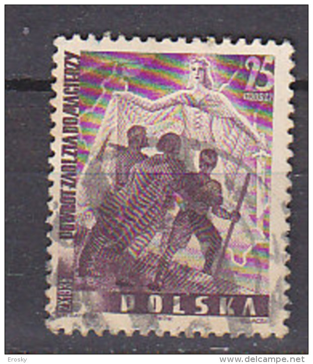 PGL - POLOGNE Yv N°414 - Oblitérés