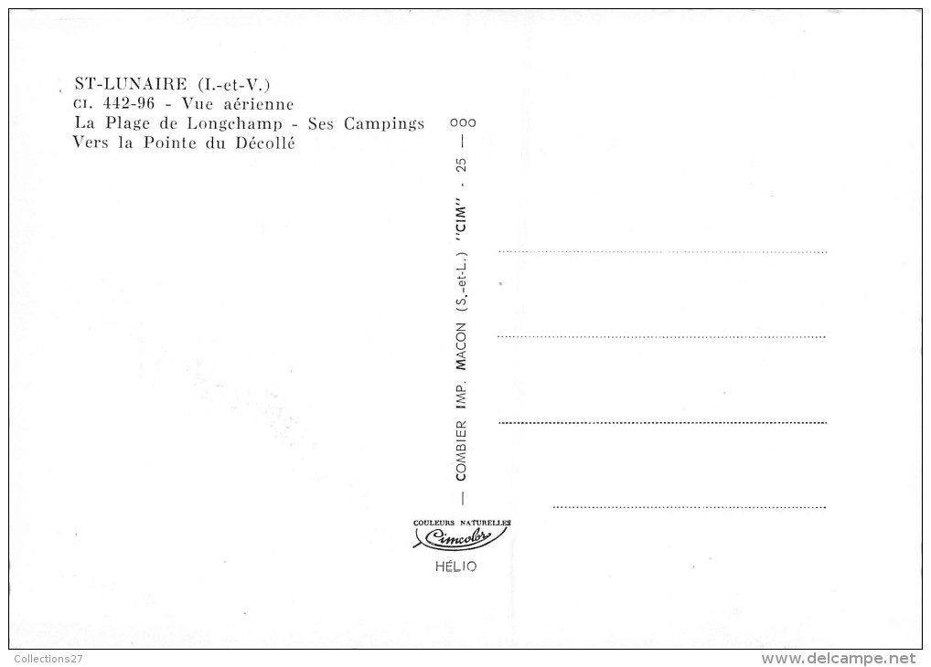 35-SAINT-LUNAIRE- VUE AERIENNE - Saint-Lunaire