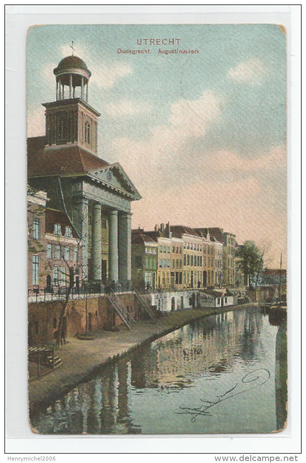 Pays Bas - Holland - Utrecht Oudegracht . Augustinuskerk - Utrecht
