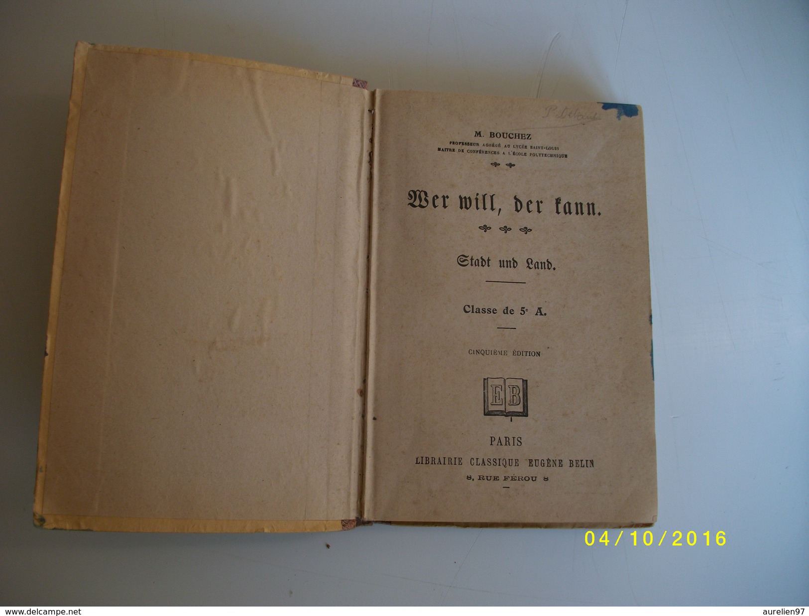Wer Will Der Kann 1937 - School Books
