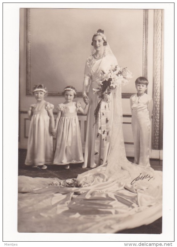 Wedding Ingrid Denmark/sweden   ( Rood 453 - Familles Royales