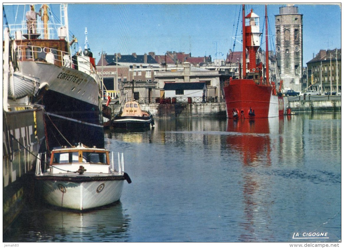 Dunkerque Le Port Et La Tour Du Leughenoer 1968 (LOT AD16) - Dunkerque